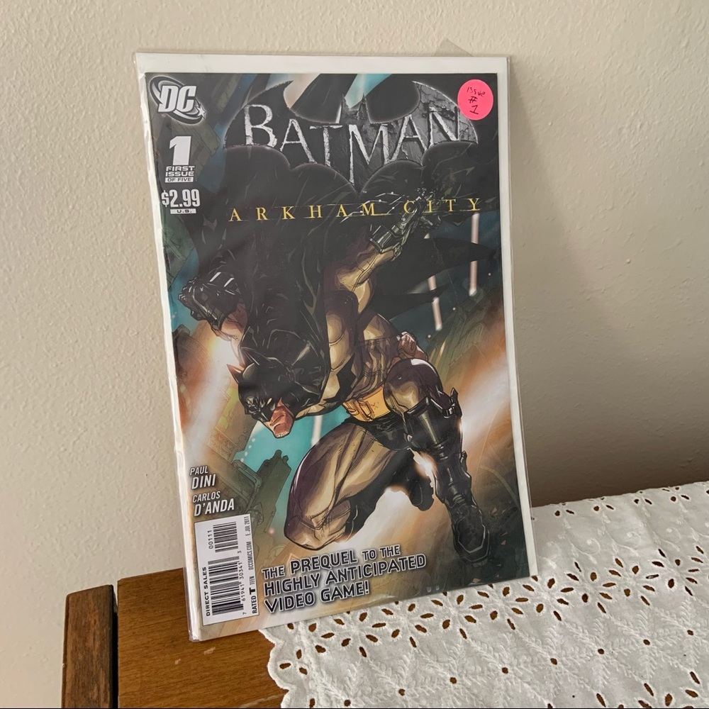 Batman Arkham City #1 Of 5 DC 2011 Paul Dini